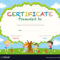 Kids Award Template – Colona.rsd7 In Gymnastics Certificate Template