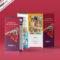Kindergarten Tri Fold Brochure Psd Template – Indiater Pertaining To Kindergarten Flyer Template