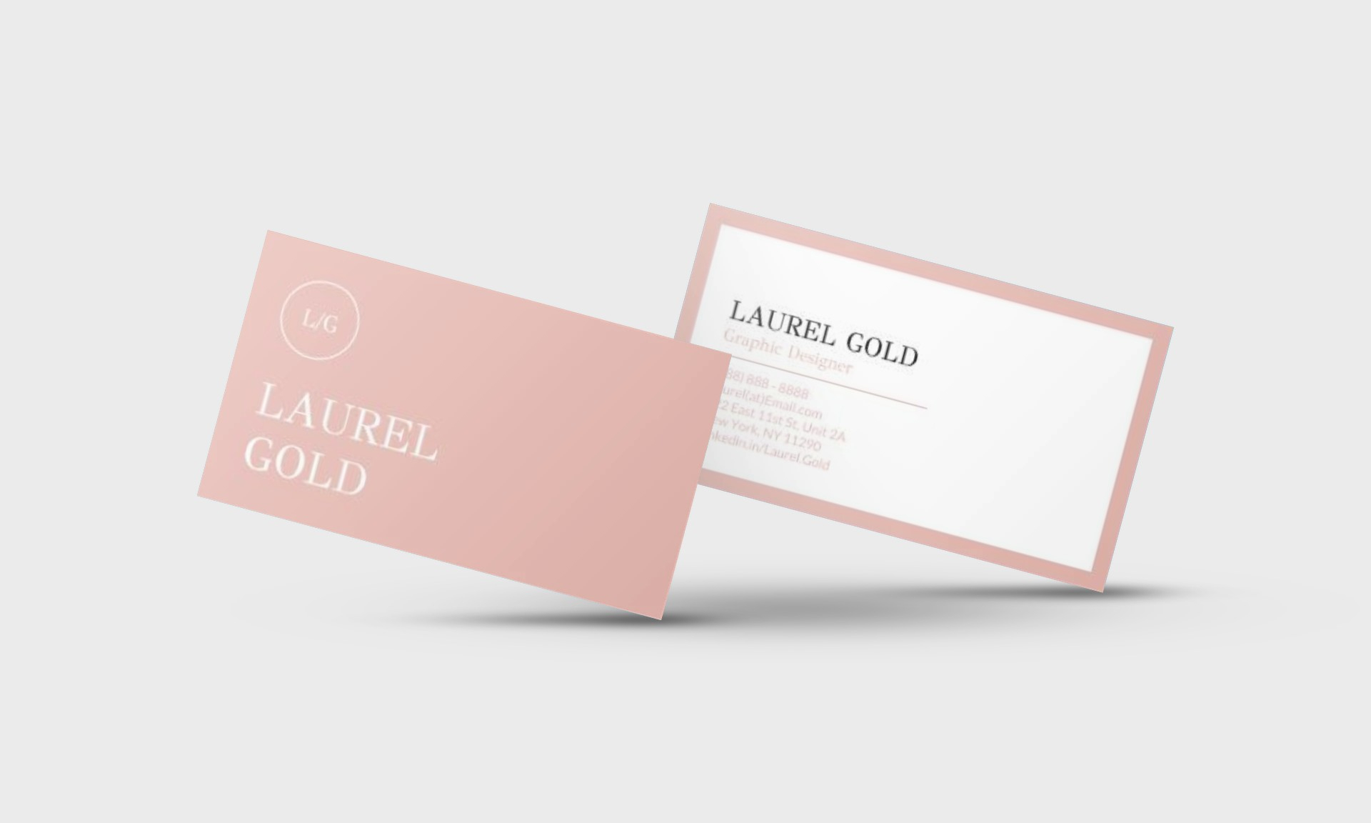 Laurel Gold Google Docs Business Card Template – Stand Out Shop Pertaining To Google Docs Business Card Template