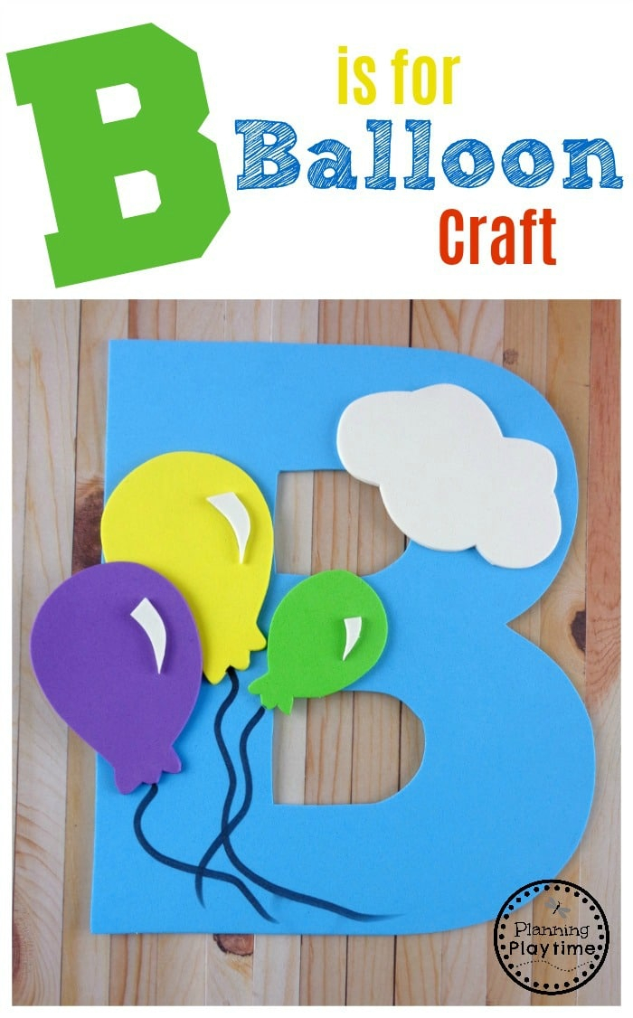 Letter B Craft - Planning Playtime In Letter I Template For Preschool