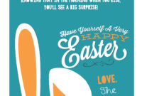 Letter To The Easter Bunny Template ] - Free Easter with Letter To Easter Bunny Template