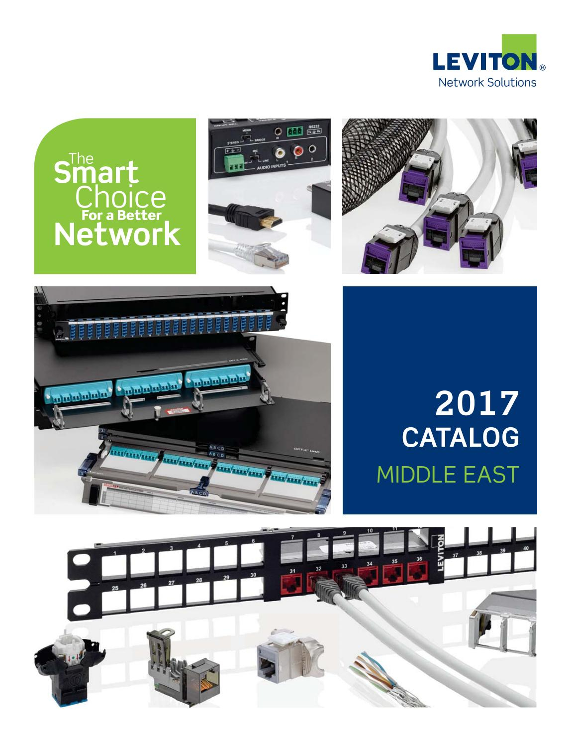 Leviton 2017 Catalogue Middle Eastsentor Electrical – Issuu Inside Leviton Patch Panel Label Template