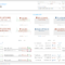 Linpack For Tableau – Business Dashboard Template: Finance For Liquidity Report Template