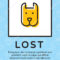 Lost Pet Animal Banner Template Flat Style Design Dog Card With Missing Dog Flyer Template