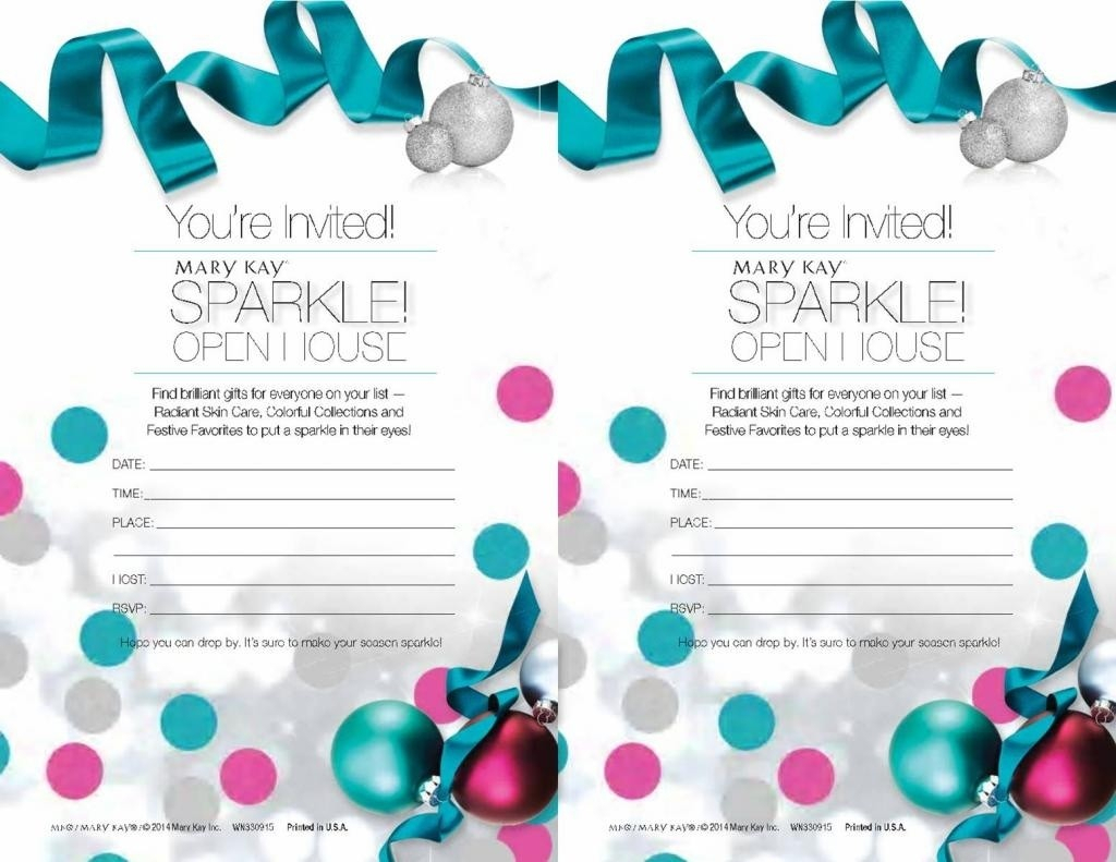 Media Invite Templates Throughout Mary Kay Flyer Templates Free