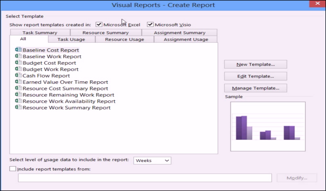 Microsoft Project 2013 Tutorial: Using Visual Reports Throughout Ms Project 2013 Report Templates