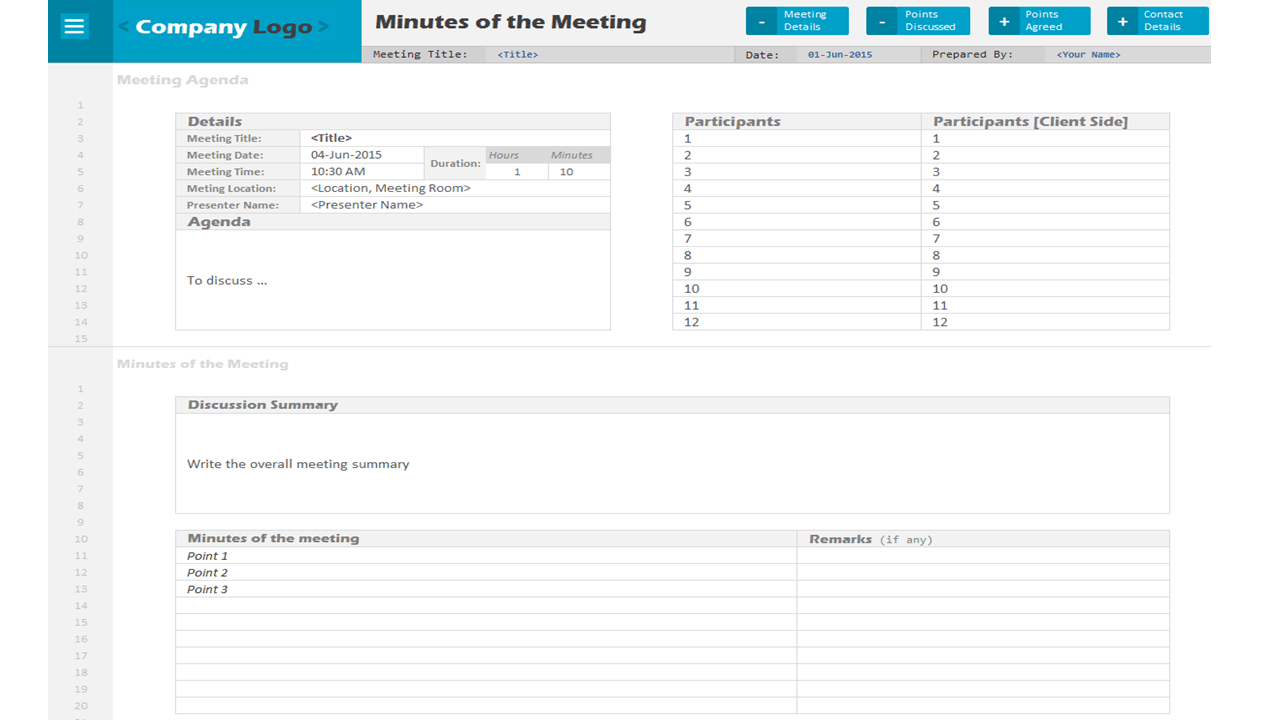 Minutes Of Meeting Project Management Template Throughout Mom Meeting Template