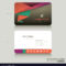 Modern Business Cards Design Template regarding Modern Business Card Design Templates
