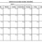 Month At A Glance Blank Calendar | Monthly Printable Calender With Regard To Month At A Glance Blank Calendar Template