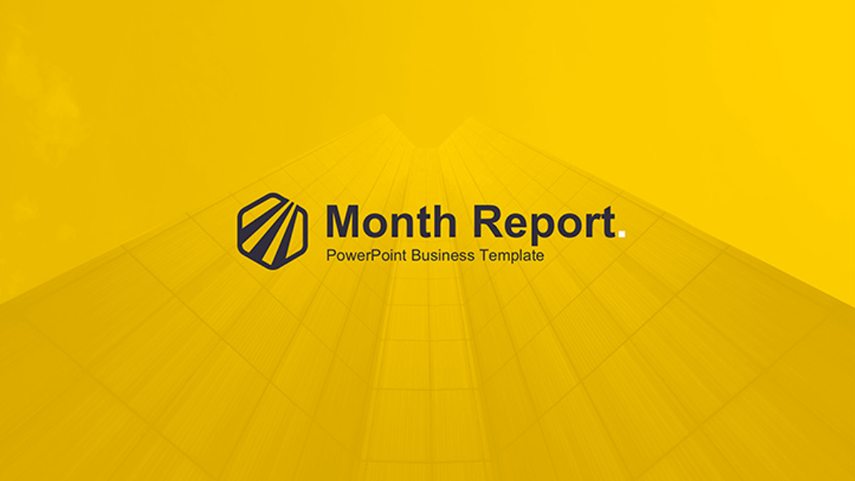 Month Report Powerpoint Template Regarding Monthly Report Template Ppt