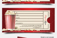 Movie Gift Certificate Psd Printable pertaining to Movie Gift Certificate Template