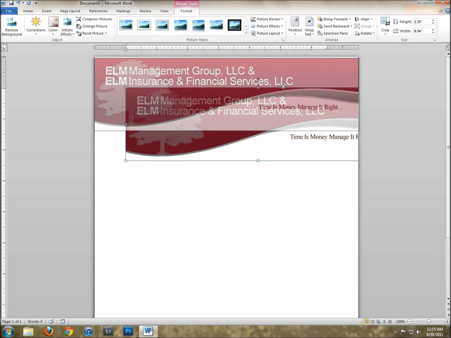 Ms Word Header Templates – Colona.rsd7 For How To Create A Letterhead Template In Word