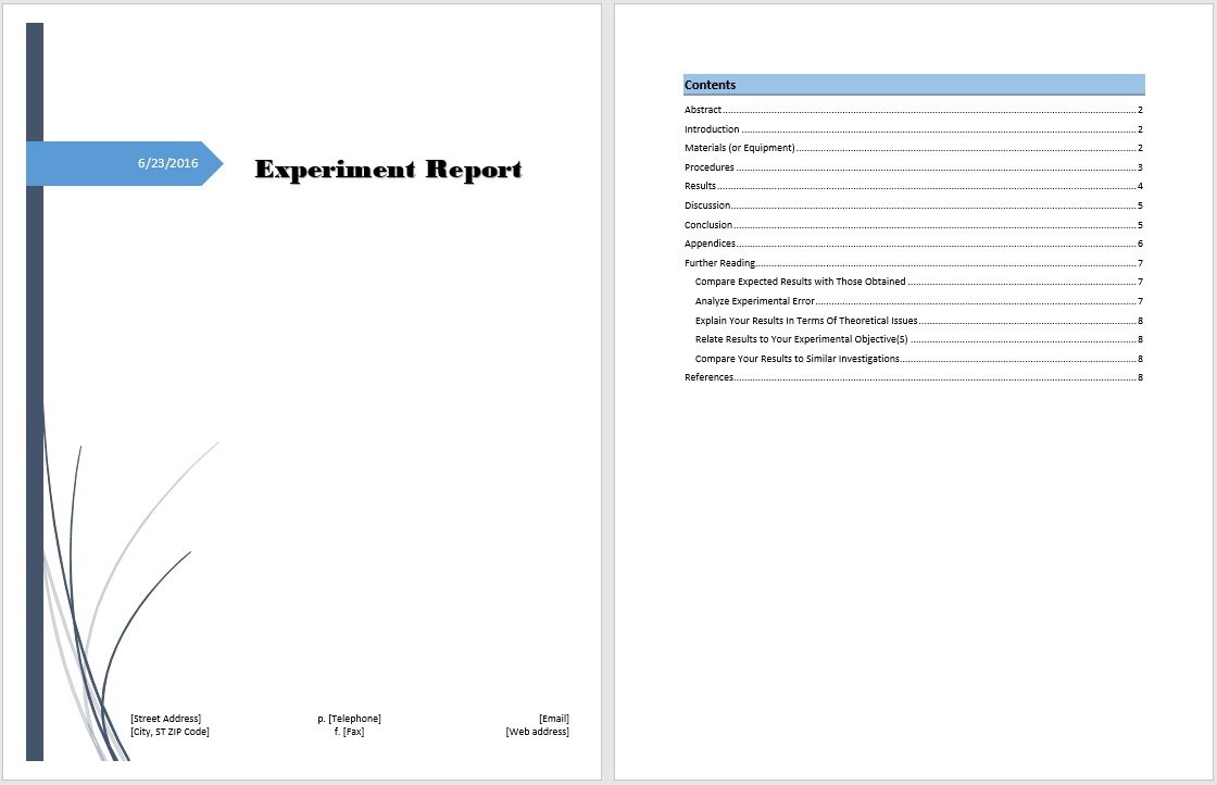 Ms Word Report Templates Free Download - Colona.rsd7 With Regard To Microsoft Word Templates Reports