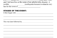 Natural Disaster - Live Newsreport Script Template throughout News Report Template