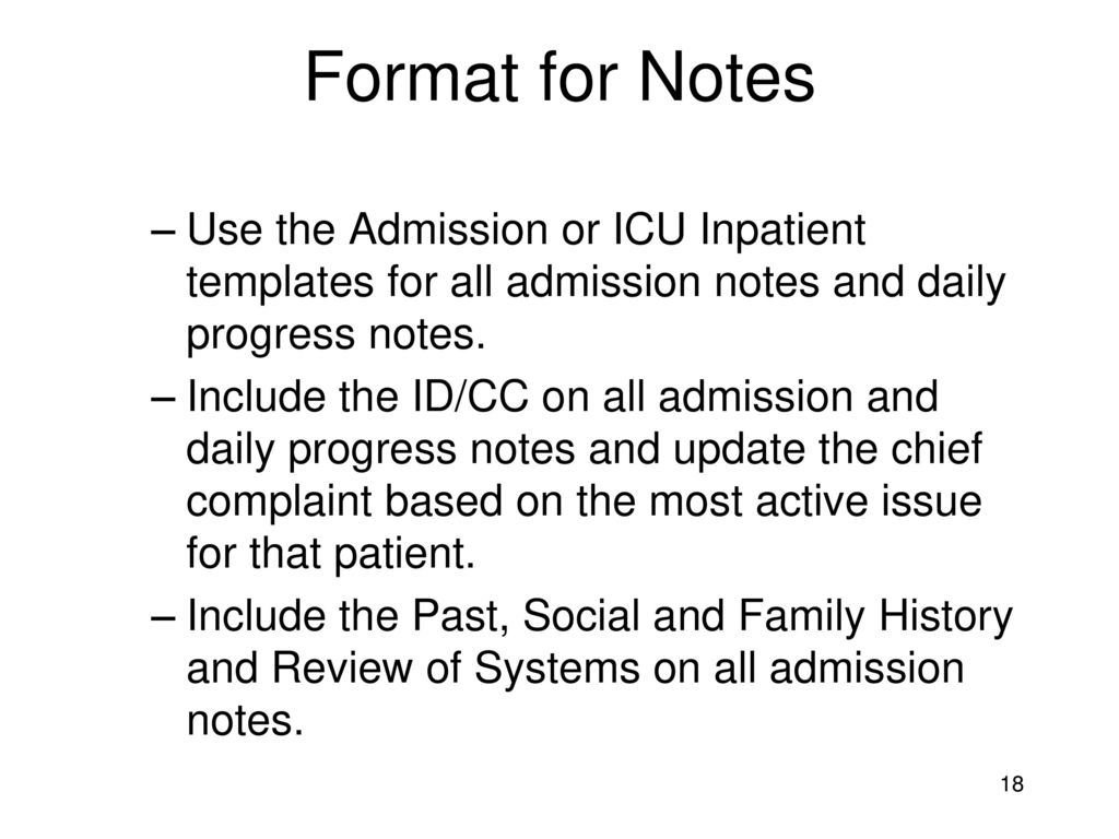 Nccs Orientation February 27, Ppt Download Inside Icu Progress Note Template