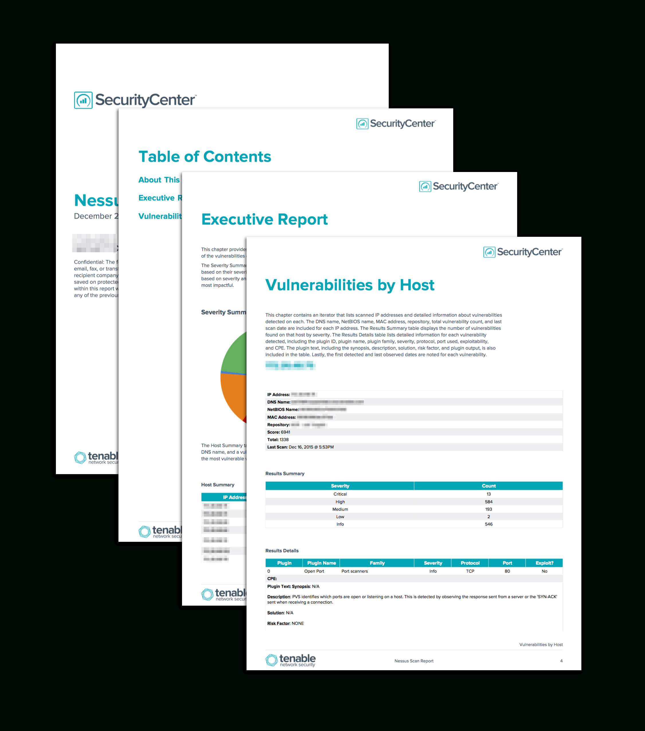 Nessus Scan Report – Sc Report Template | Tenable® Throughout Nessus Report Templates