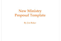 New Ministry Proposal Template - Sacred Structuresjim with regard to Ministry Proposal Template