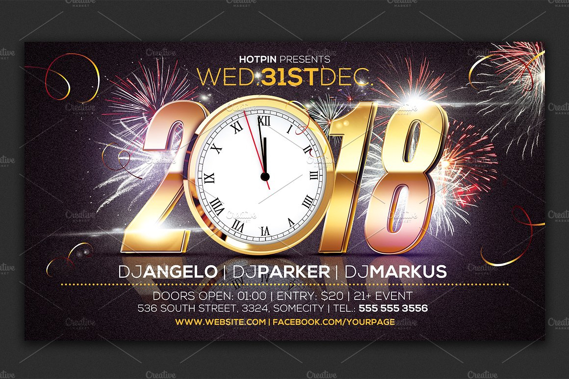 New Years Flyer – Colona.rsd7 With New Years Eve Flyer Template