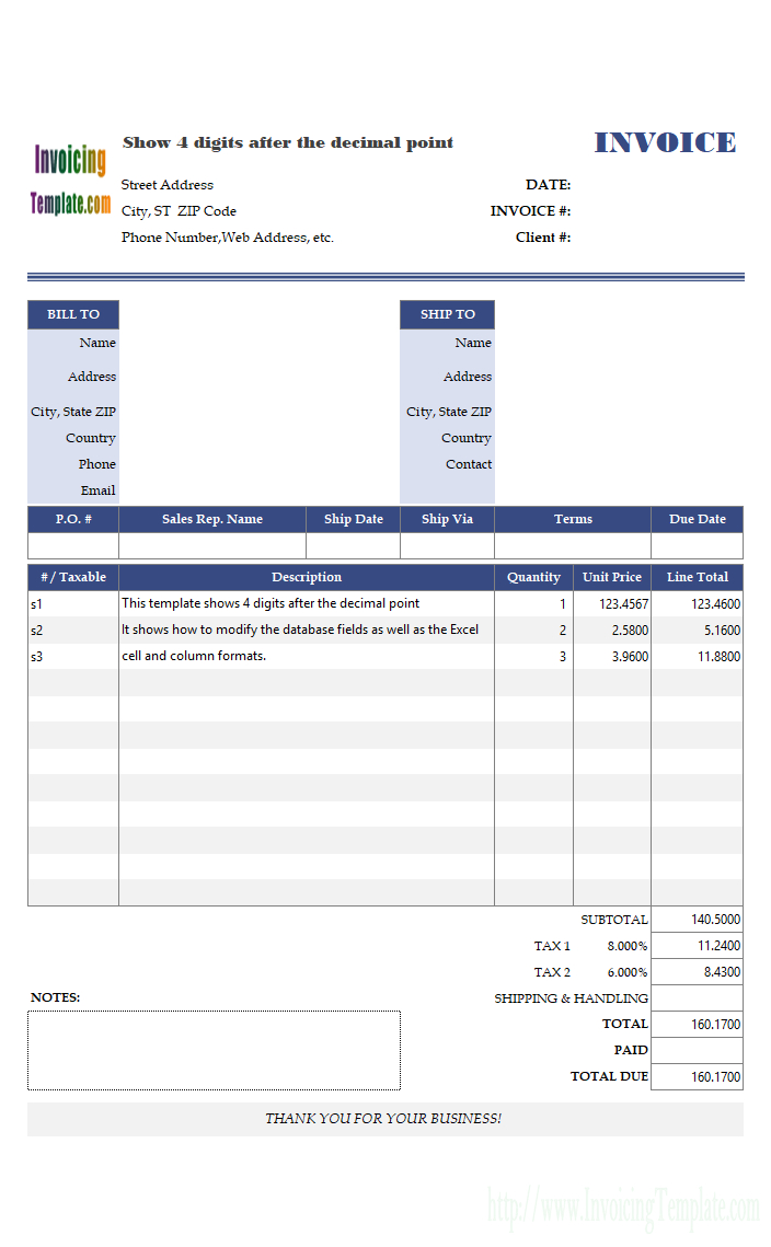 New Zealand Tax Invoice Template In Invoice Template New Zealand