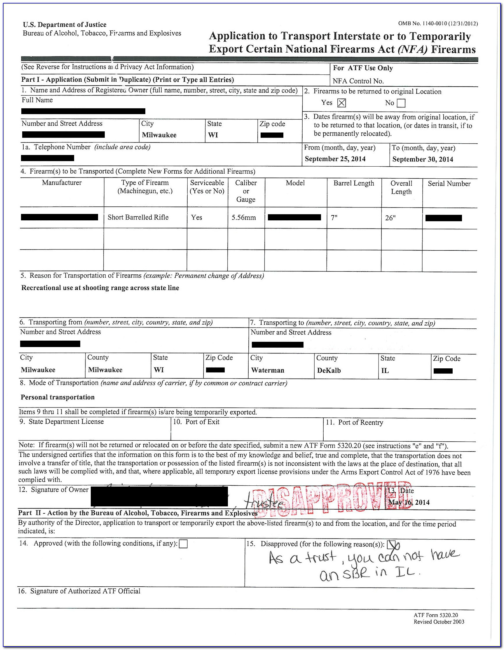 Nfa Gun Trust Template - Form : Resume Examples #alodjggd1G Throughout Nfa Trust Template