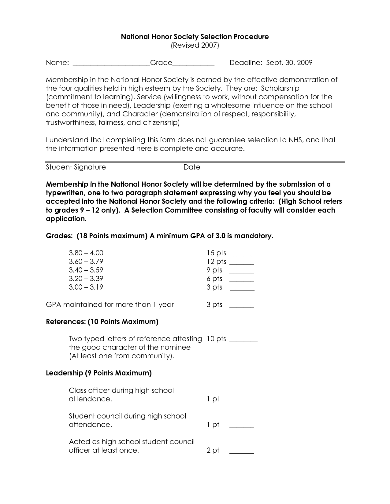Nhs Recommendation Letter – Colona.rsd7 Intended For National Junior Honor Society Letter Of Recommendation Template