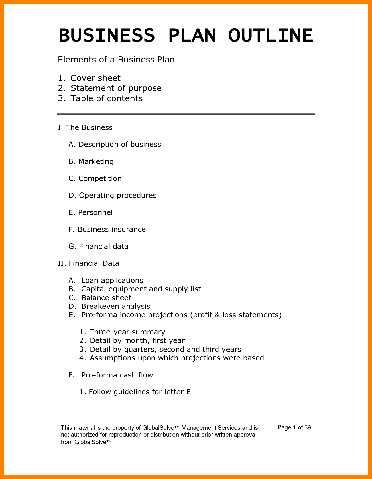 Nonprofit Business Plan Template Canada Outline Free Inside Non Profit Business Plan Template Free Download