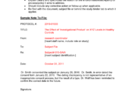 Note-To-File Template pertaining to Note To File Template