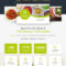 Nutrition Google Slides Template And Diet Themes Designs With Nutrition Brochure Template