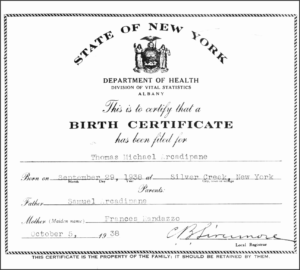 Official Blank Birth Certificate For A Birth Certificate For Official Birth Certificate Template