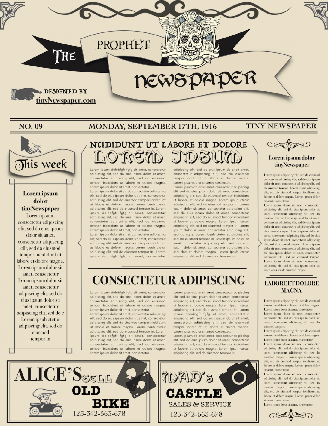 Old Newspaper Template Word Free Download Google Docs Style Within Old Newspaper Template Word Free