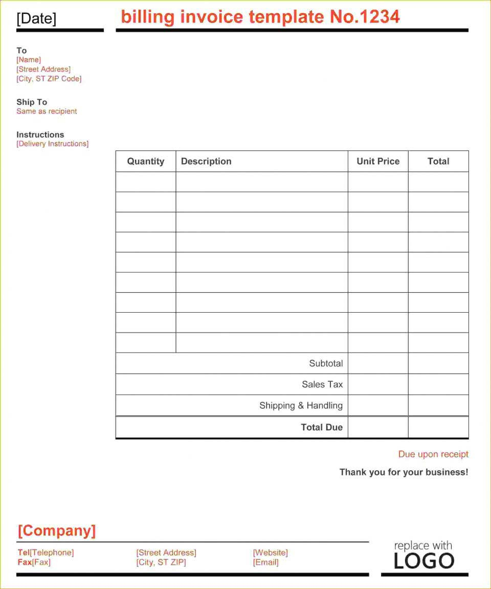 Open Office Receipt Template – Colona.rsd7 Inside Invoice Template For Openoffice Free