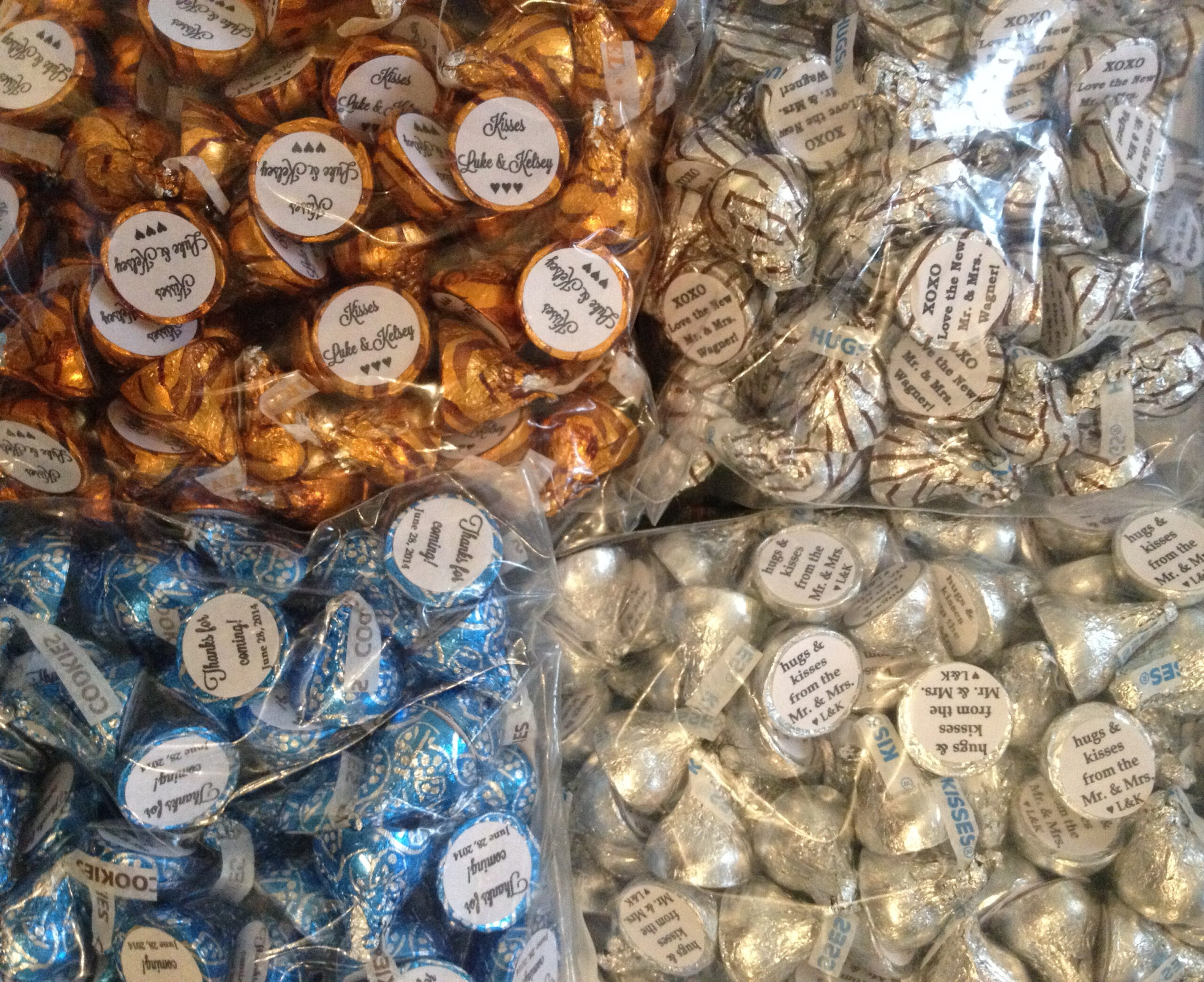 Personalized Hershey Kisses For Wedding Or A Party With Free In Hershey Labels Template