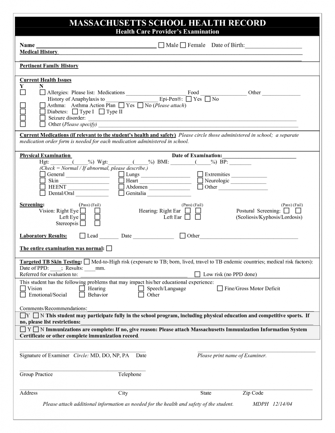Physical Exam Template Nurse Practitioner Normal Pdf Word With Regard To History And Physical Template Word