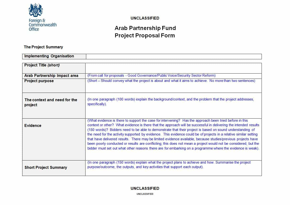 Plan Proposal Template – Colona.rsd7 Throughout It Project Proposal Template