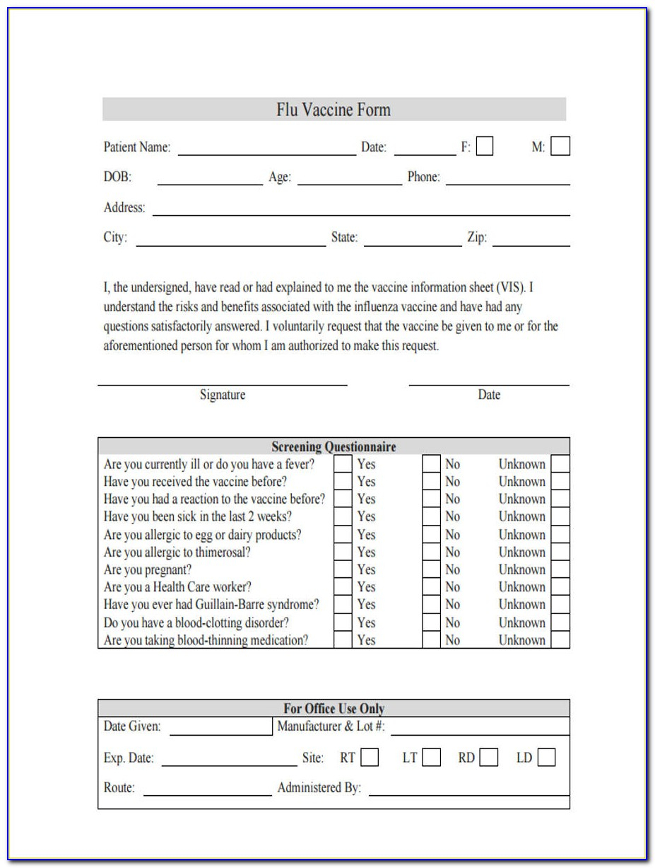 Pneumonia Vaccine Consent Form Cdc – Form : Resume Examples With Immunization Record Template