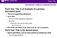 Powerpoint Template Demonstration - Ppt Download in Nyu Powerpoint Template