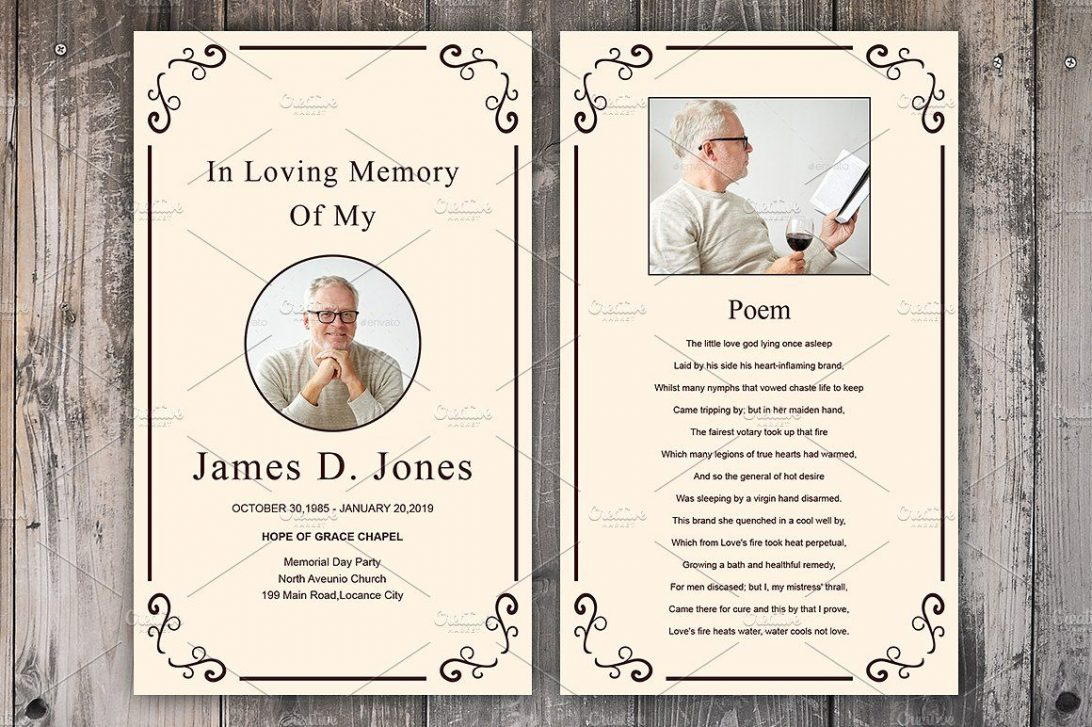 Prayer Cards Template Funeral Templates Missionary Free Inside Memorial Cards For Funeral Template Free