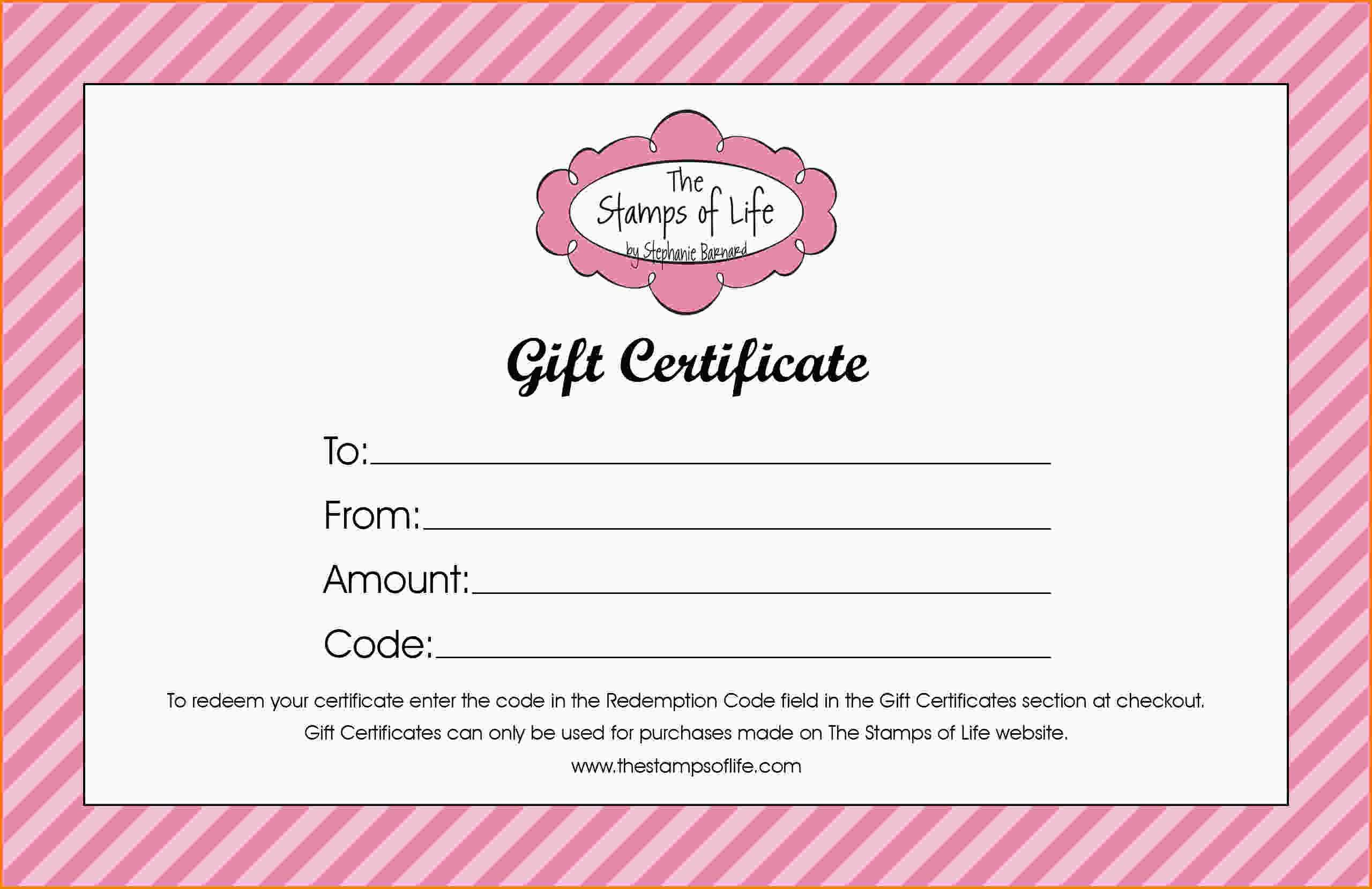 Print Gift Vouchers Online Free - Colona.rsd7 For Nail Gift Certificate Template Free