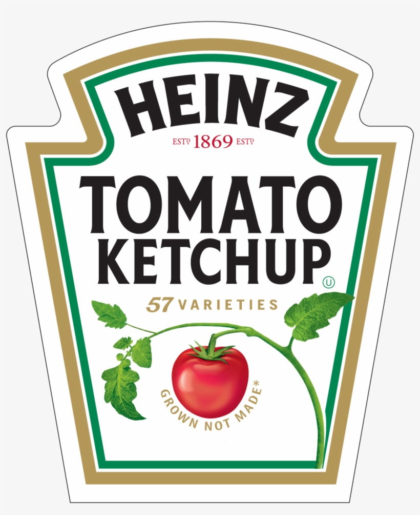 Printable Heinz Ketchup Label Png Image | Transparent Png With Heinz Label Template