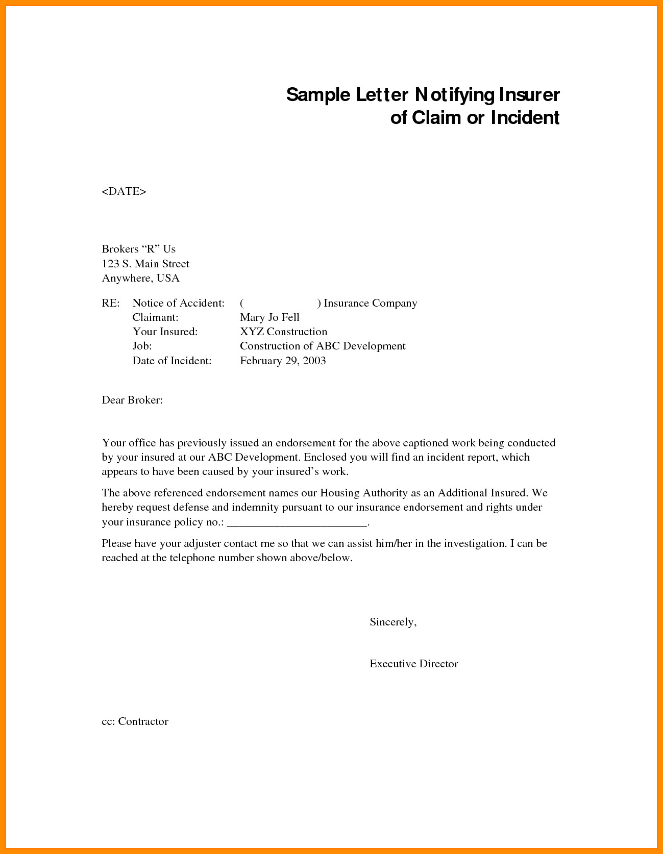 Professional Incident Report Template Venngage Letter Sample Inside How To Write A Work Report Template