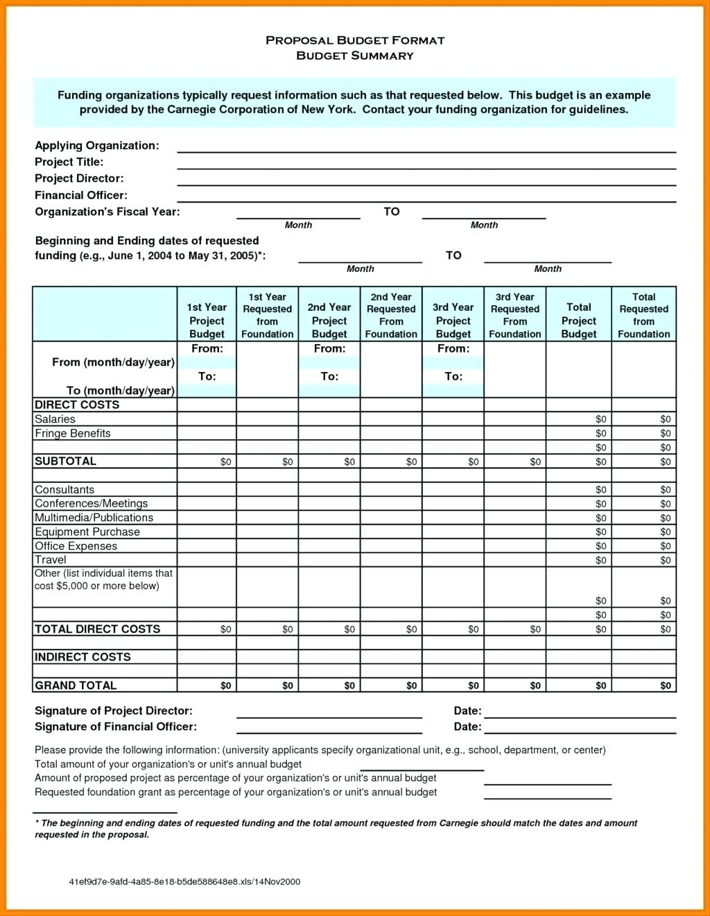 Project Budget Spreadsheet Template Uk Tracking Xls Inside Grant Proposal Budget Template