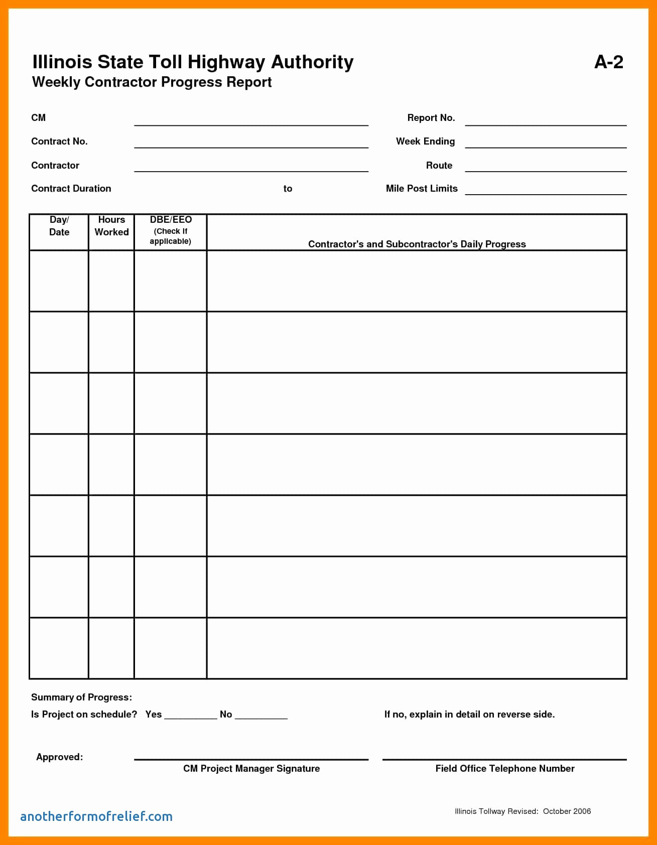 Project Management Status Report Template Excel Monthly Pertaining To Monthly Progress Report Template