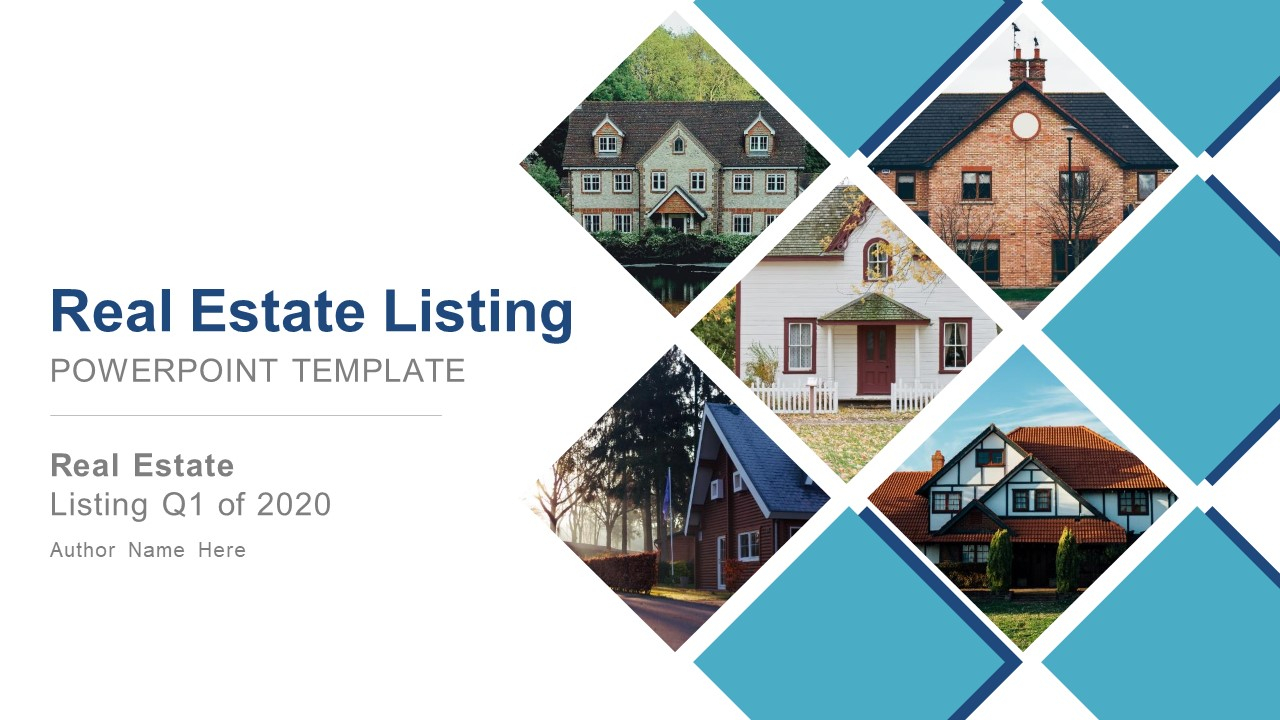 Real Estate Listing Powerpoint Template Within Listing Presentation Template