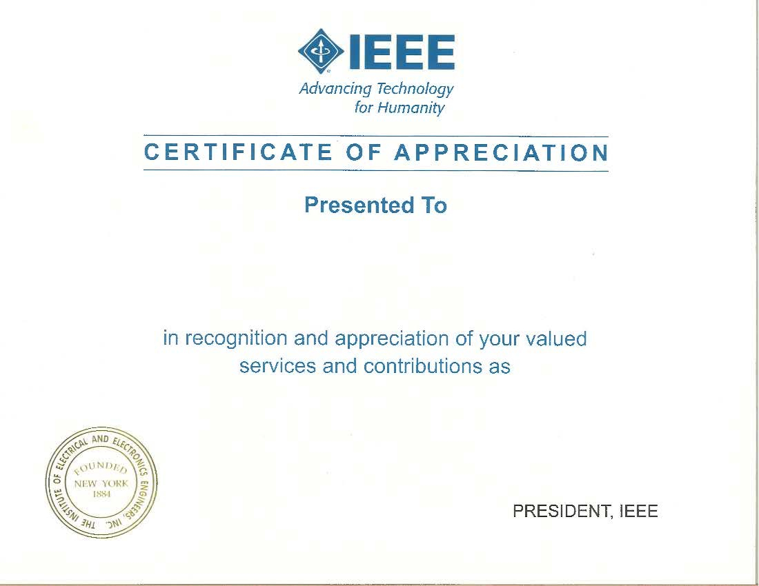 Recognition Products – Ieee Member And Geographic Activities In Life Membership Certificate Templates