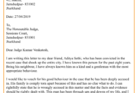 Reference Sample Letter To A Judge-01 | Best Letter Template inside How To Write A Letter To A Judge Template