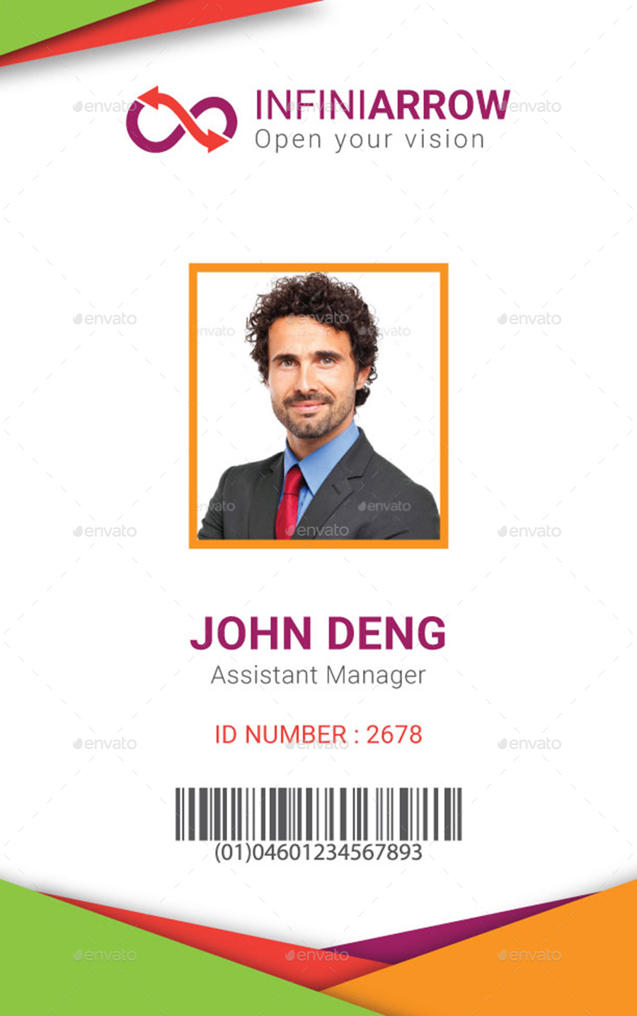 Sample Id Card Templates – Colona.rsd7 Intended For Id Badge Template Word