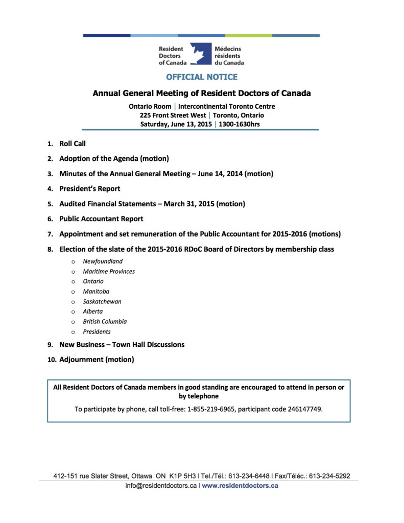 Sample Minutes For Annual General Meeting Within Minutes Of Shareholders Meeting Template