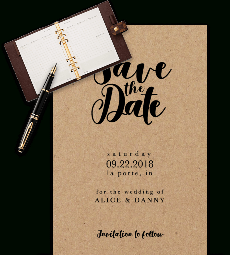 Save The Date Templates For Word [100% Free Download] Throughout Meeting Save The Date Templates