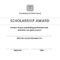 Scholarship Award Certificate Sample | Templates At Within Life Saving Award Certificate Template