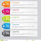 Set Of Infographics Template. Vector Illustrator Stock With Infographic Illustrator Template